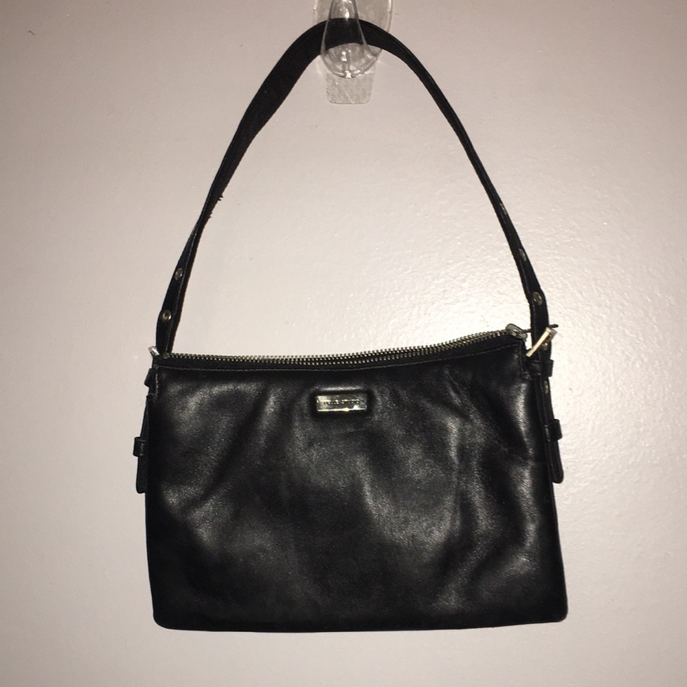 COPY - - Pelle Studio Wilson Vintage Black Leather Purse